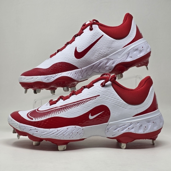 Nike Alpha Huarache Elite 4 Low Men's Size 8.5 Baseball Cleats FD2745-109 New - Picture 3 of 10